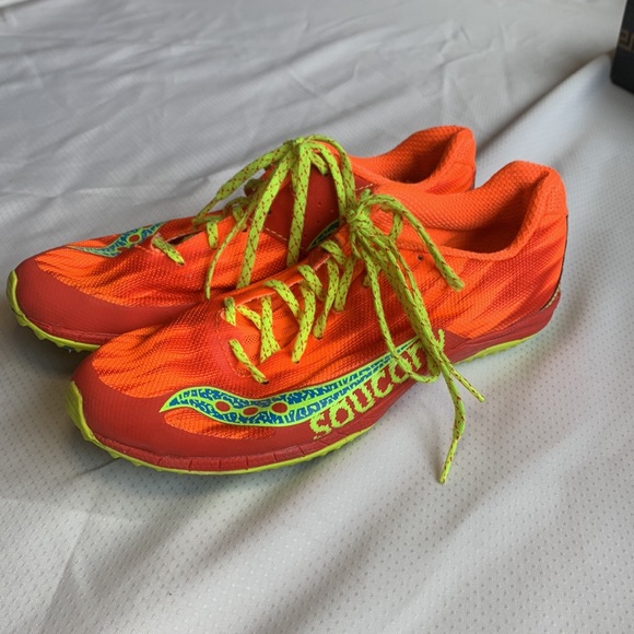 Saucony Kilkenny Track & Field Shoes sprinting Cleats Spikes Size 8.5 Running - Picture 3 of 6